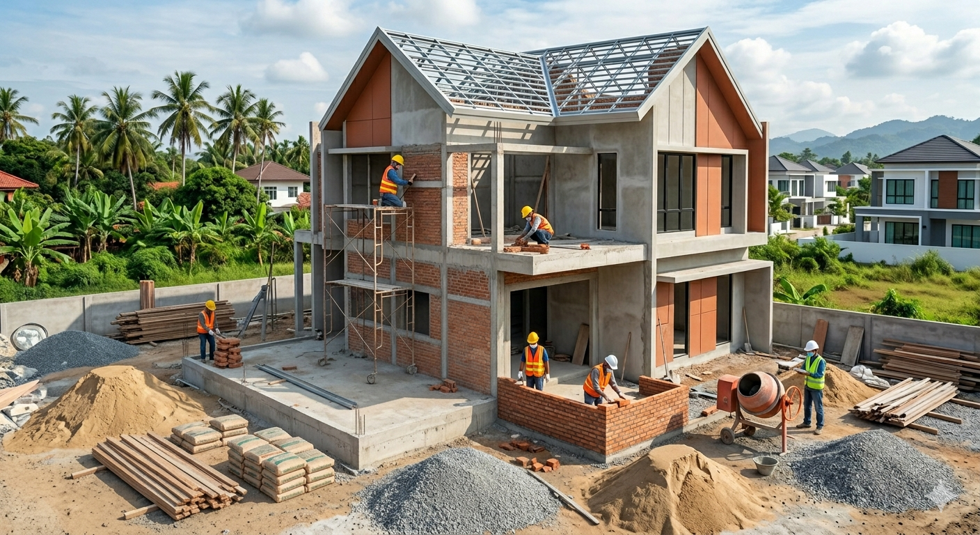Biaya Bangun Rumah per Meter 2026: Estimasi Lengkap & Tips Hemat