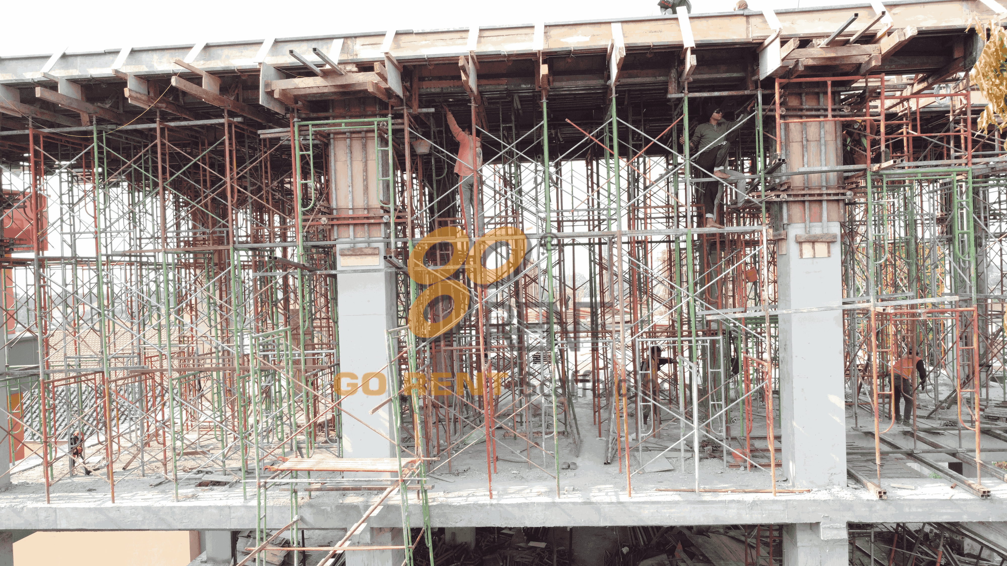 Cara Menghitung Berapa Scaffolding yang Diperlukan untuk Plester Dinding
